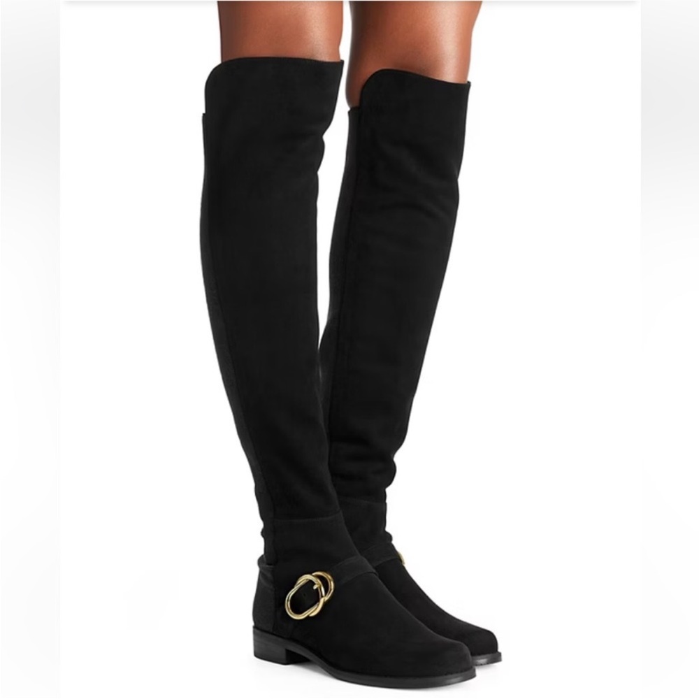 Stuart Weitzman Black Over the Knee Boots